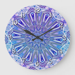 Horloge murale Motif Kaleidoscope