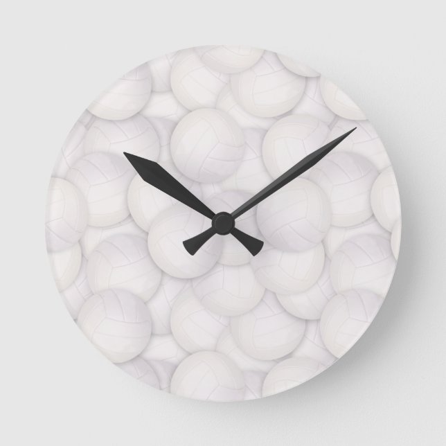 Horloge murale Motif volleyball (Recto)