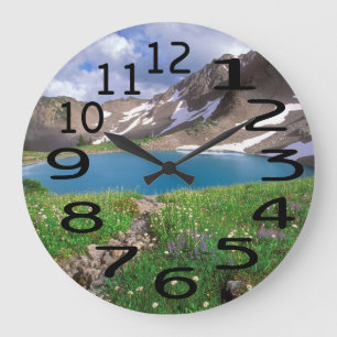 Horloge murale motivationnelle personnalisée