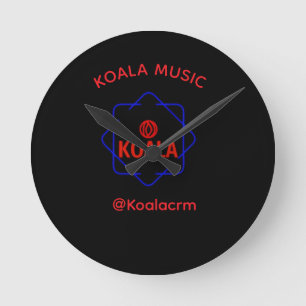 Horloge murale musicale Koala