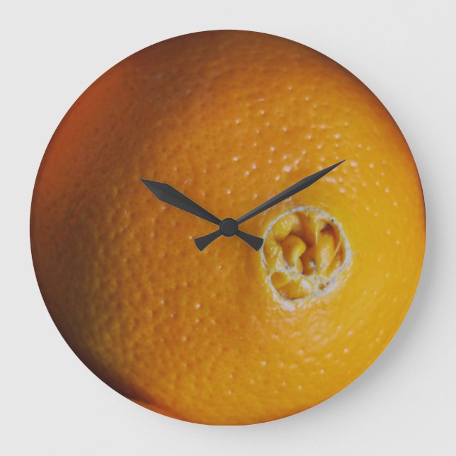 Horloge murale orange (Recto)