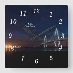 Horloge murale panoramique de nuit Arthur Ravenel