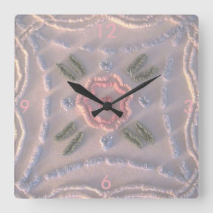 Horloge murale Pastel Chenille