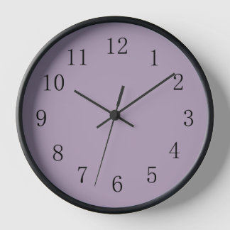 Horloge murale Pastel violet (Moyen)