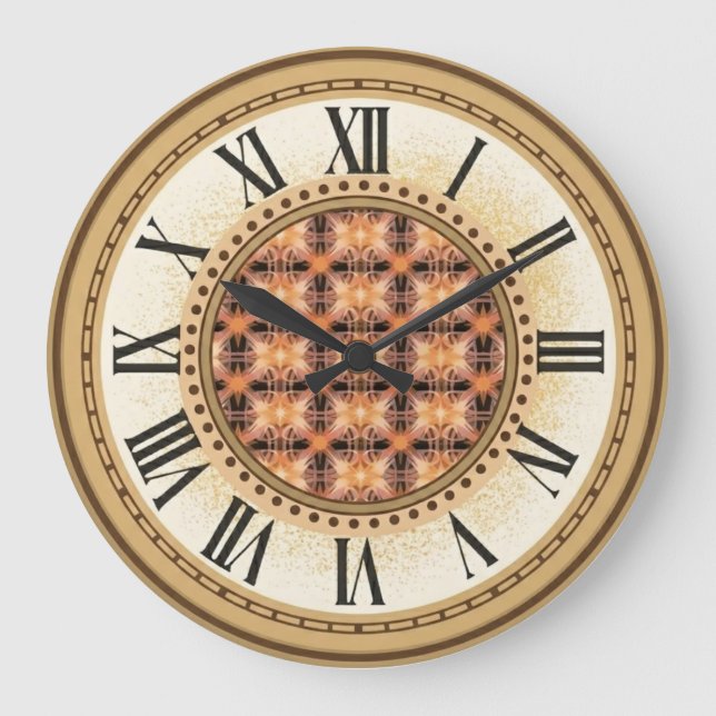 Horloge murale Patterns of Light (Recto)