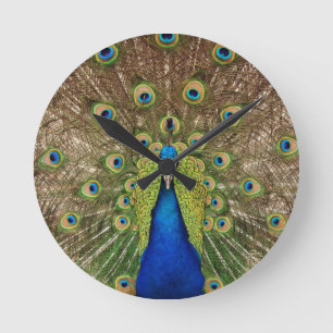 horloge murale Peacock