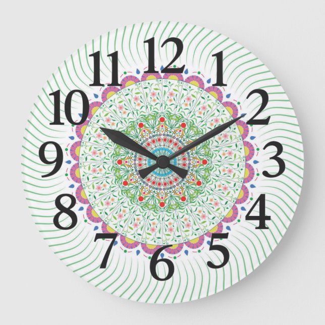 Horloge murale personnalisée (Recto)