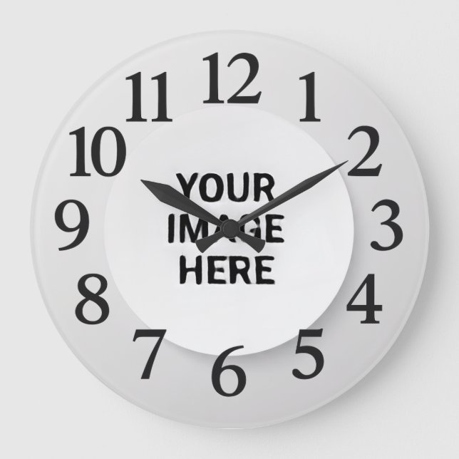 Horloge murale personnalisée (Recto)