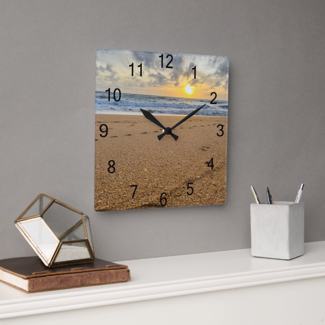 Horloge murale personnalisée (Ajouter votre propre (Bureau)
