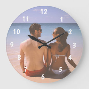 Horloge murale personnalisée (Ajouter votre propre