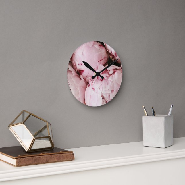 Horloge murale personnalisée chic - Décor moderne (Bureau)