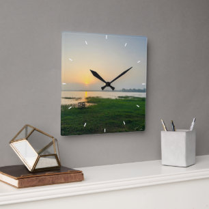 Horloge murale personnalisée élégante et mignonne