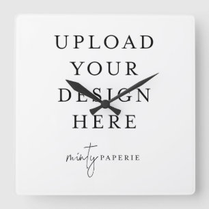 Horloge murale personnalisée - Faites-le vous-même