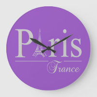 horloge murale personnalisée Paris France