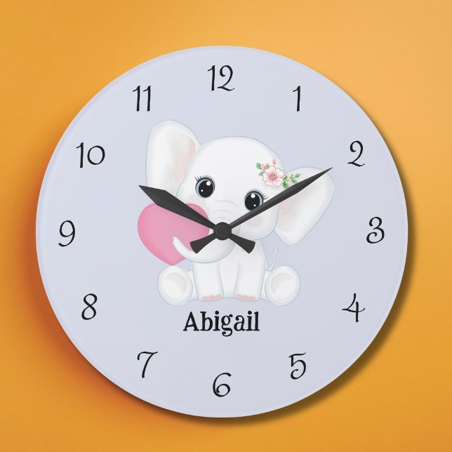 Horloge murale personnalisée pour la nurserie d'un (Créateur téléchargé)