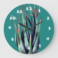 Horloge murale photo Plante ALone