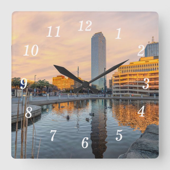 Horloge murale Pioneer Plaza Pond (Recto)
