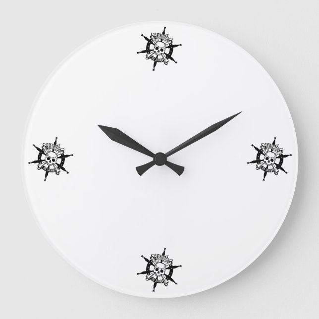 Horloge murale pirate (Recto)