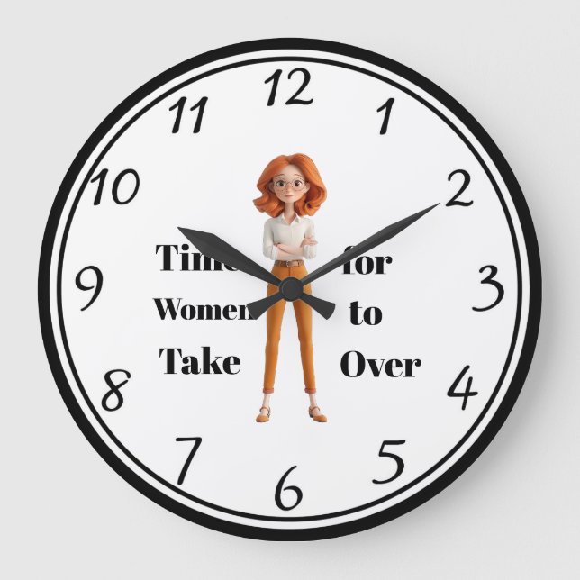 Horloge murale pour femmes (Recto)