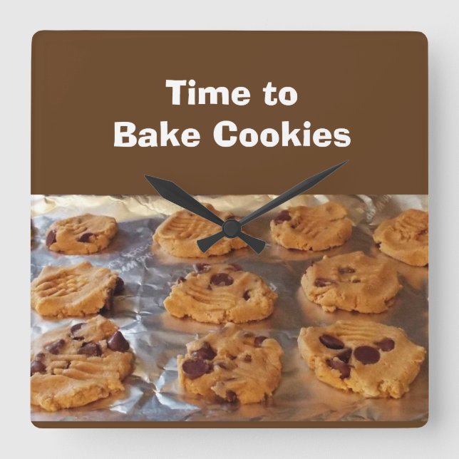 Horloge murale pour la cuisson des cookies (Recto)