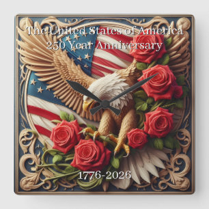Horloge murale pour le 250e anniversaire des États
