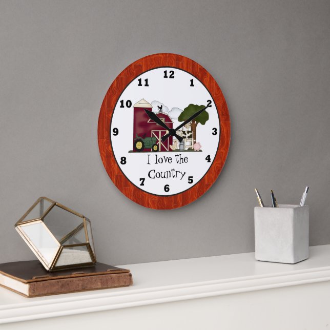 Horloge murale pour les activités agricoles (Bureau)