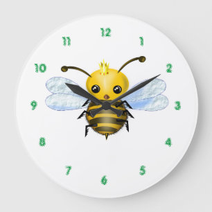 Horloge murale Queen Bee
