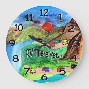 horloge murale r v là-bas encore