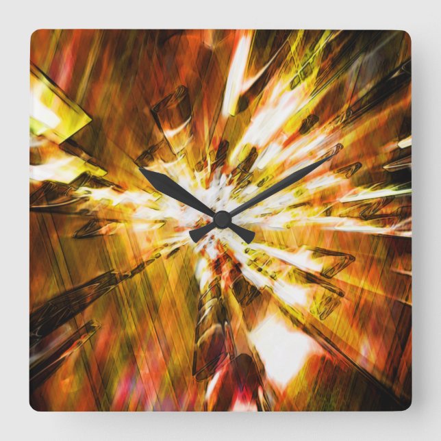 Horloge murale Radical Art 6 (Recto)