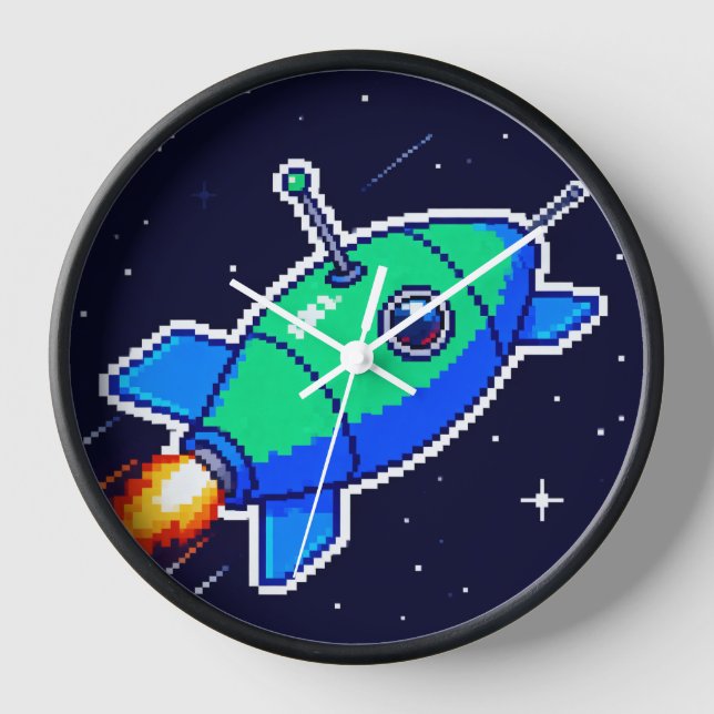 Horloge murale Rocket Squad (Recto)