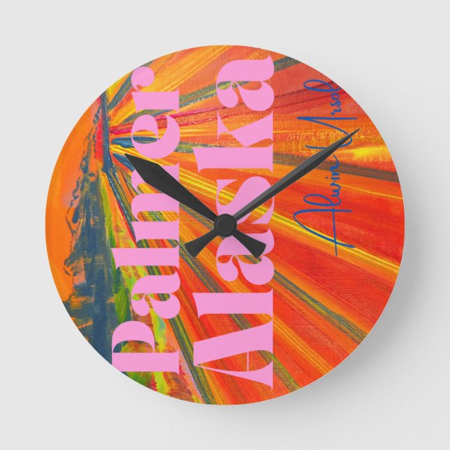 Horloge murale ronde (Recto)