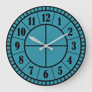 Horloge murale ronde en acrylique moderne 27,31 cm