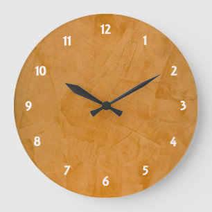 Horloge murale ronde finition Dante Faux