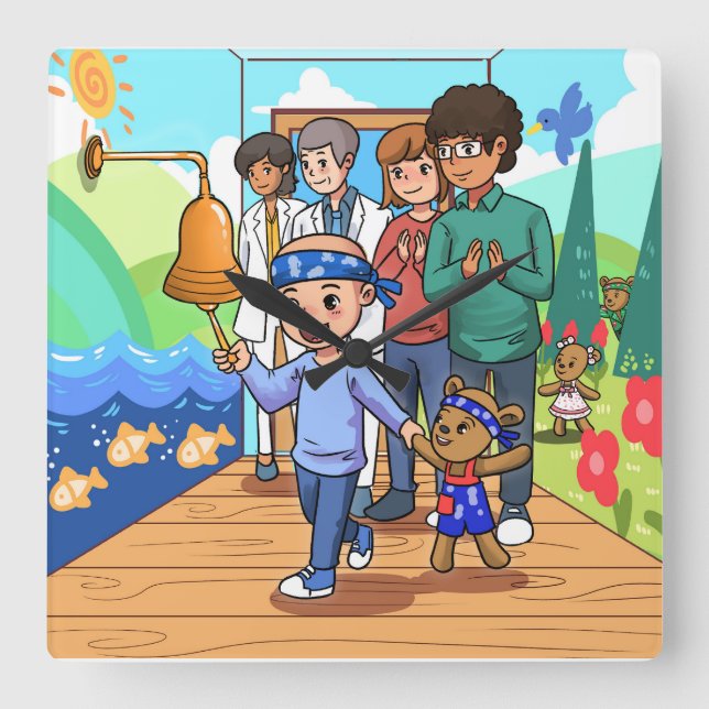 Horloge murale sans cancer (Recto)