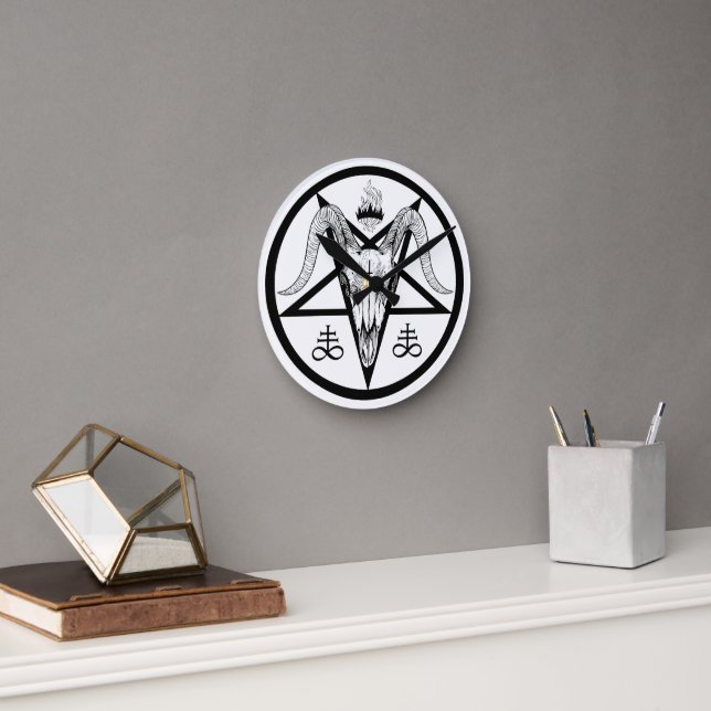 Horloge murale satanique (Bureau)