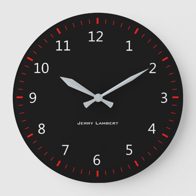 Horloge murale Signature 3 (Recto)