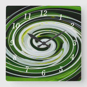 Horloge murale SpiderLily Twist