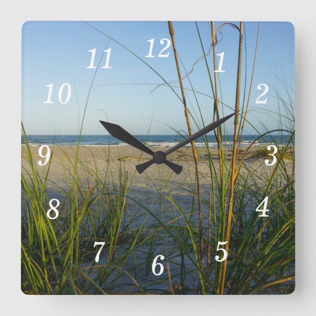 Horloge murale Through The Sea Oats (Recto)