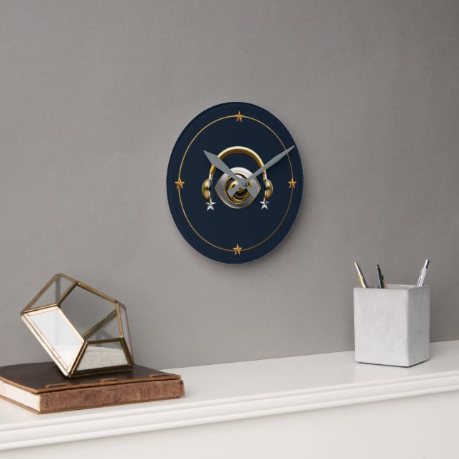 Horloge murale TranceVibz Midnight Signature (Bureau)