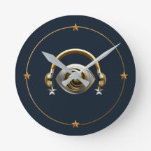 Horloge murale TranceVibz Midnight Signature
