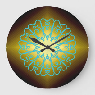 Horloge murale, Un élégant design classique multic