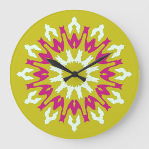 Horloge murale, Un élégant design classique multic