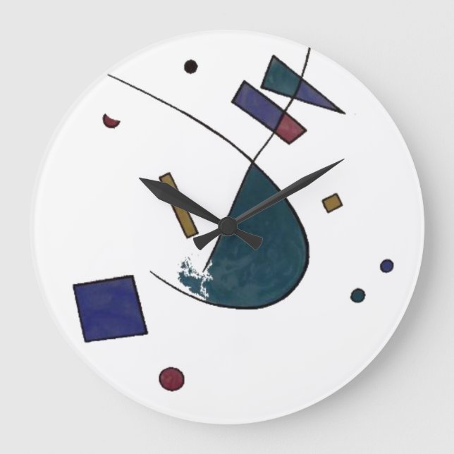 Horloge murale Verdi Abstraite (Recto)