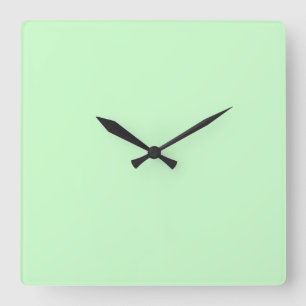Horloge murale verte en bon état de Milou