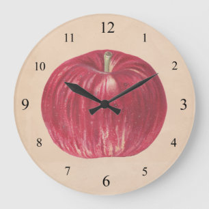 Horloge murale vintage Apple