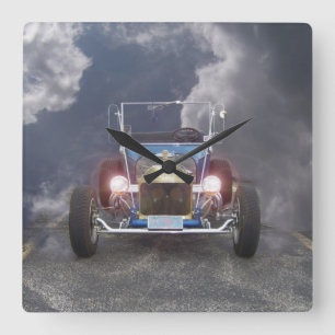 Horloge murale vintage d'automobile du modèle T