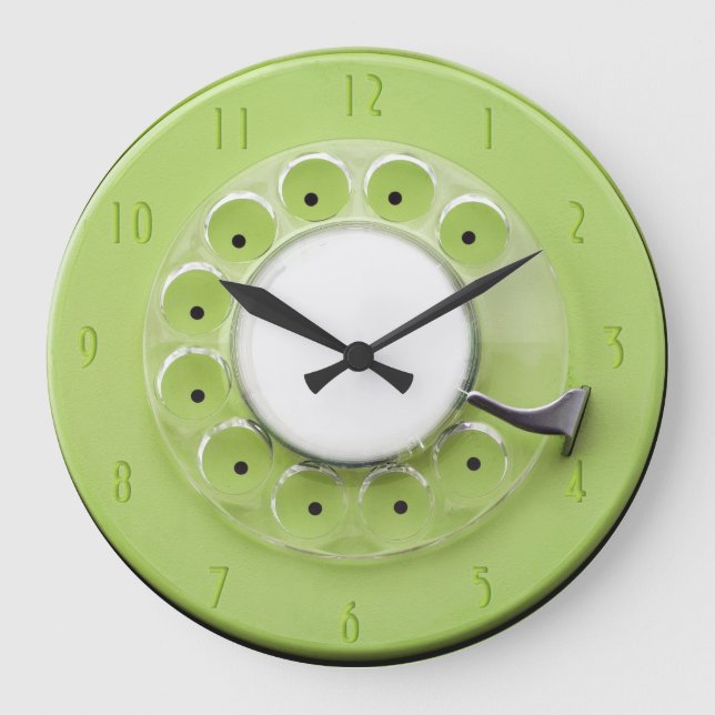 Horloge murale vintage de nouveauté (Recto)