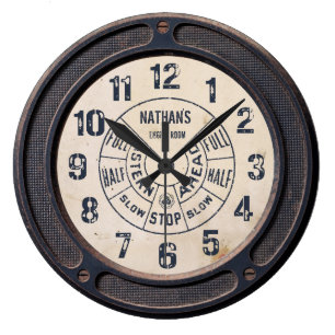 Horloge murale Vintage Steampunk