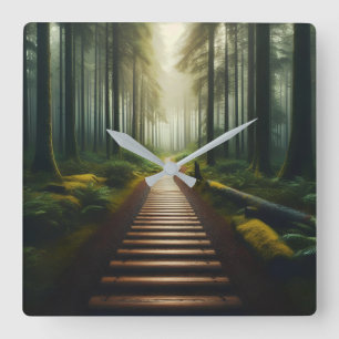 Horloge murale "Voyage à dessein"