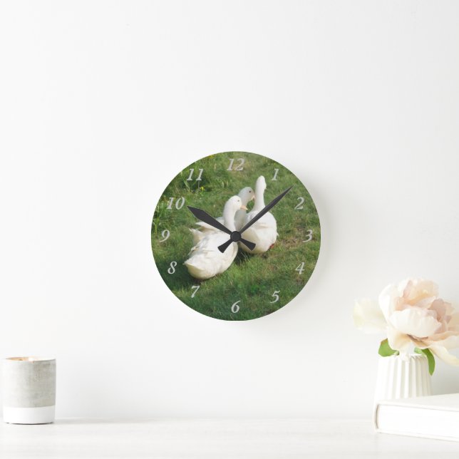 Horloge murale White Ducks (Maison)